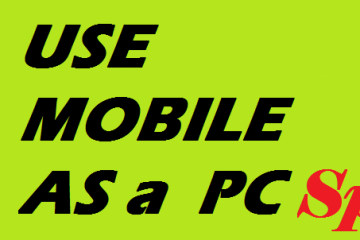 Use Mobile as PC speaker